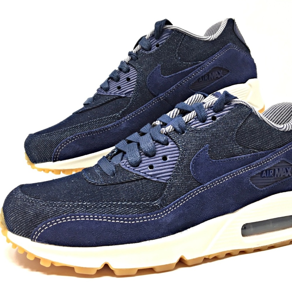 Nike Air Max 90 SE Women's Shoes Denim Blue Size 7
